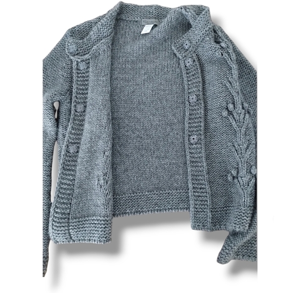 Elsamanda Made In Italy Wool Alpaca Cardigan  - Picture 3 of 8